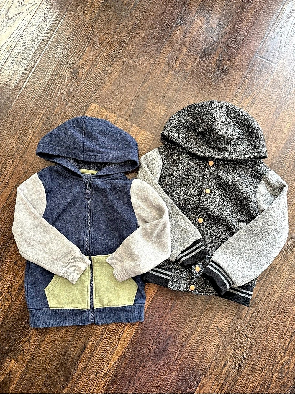 2-Jacket Color Block Set